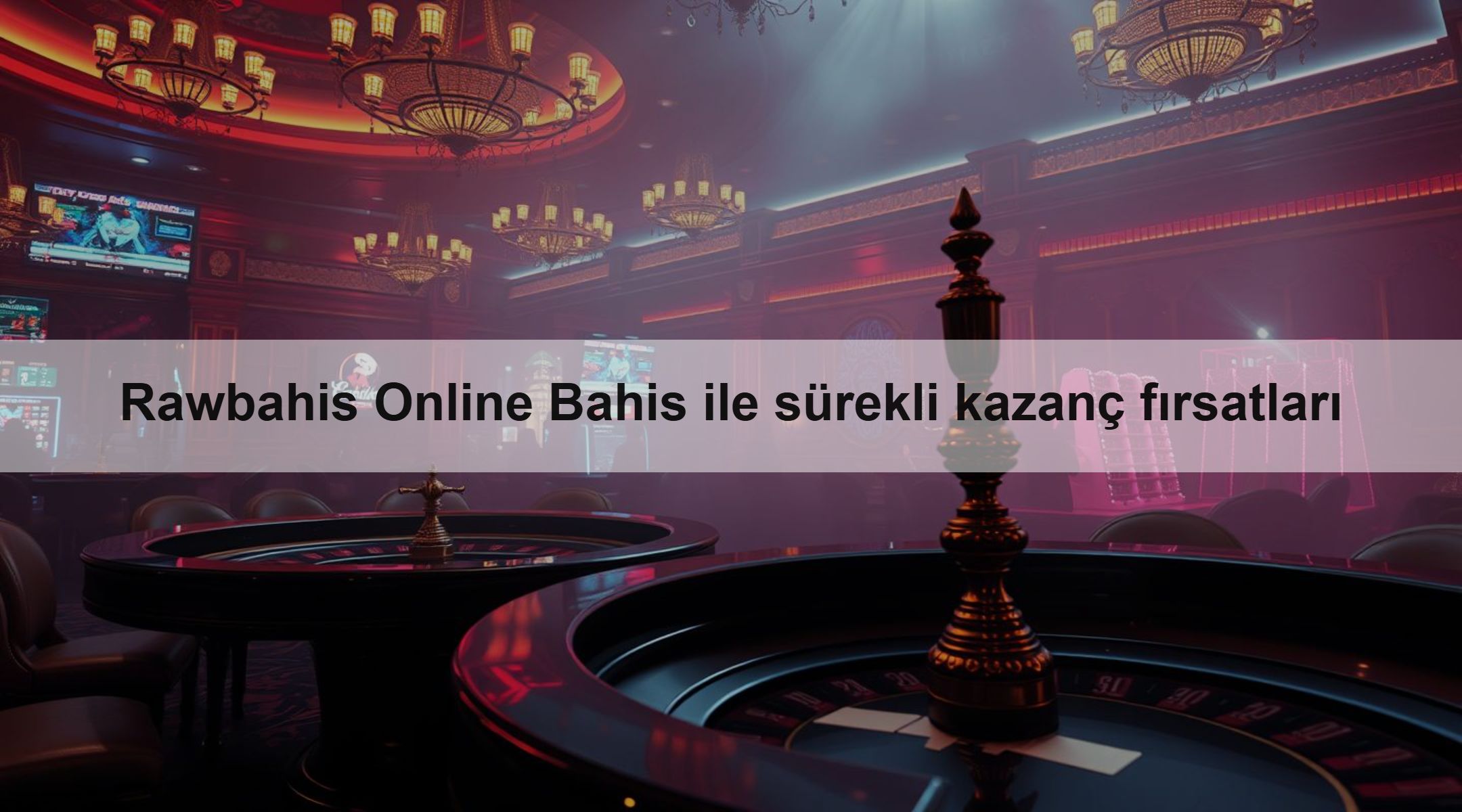 Rawbahis Online Bahis ile sürekli kazanç fırsatları